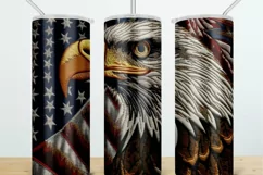 Embroidery American Eagle Patriotic 20oz Tumblers Product Image 2