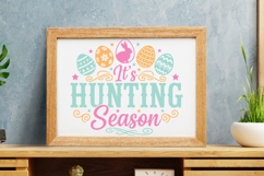 It’s Hunting Season Svg, Easter Egg Hunt Svg, Spring Svg. Product Image 7