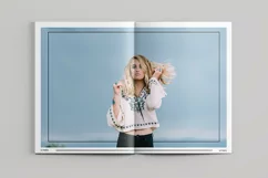 Fashion Lookbook Brochure, Photography Magazine Template Product Image 8