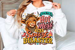 Sarcastic Highland Cow Png Funny Product Image 1