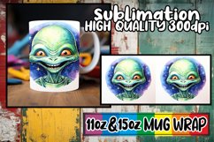 UFO &amp; Alien Expedition 15oz Mug Wrap Art Product Image 1