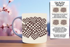 Heart Pattern Mug Wrap Sublimation Design 11oz 15oz Product Image 1