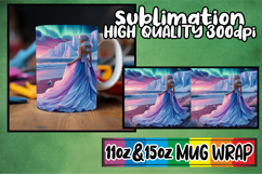 Unique memories 11oz 15oz sublimation wrap, Women Product Image 1