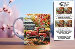 Retro Pickup Autumn Drinkware Product Image 1