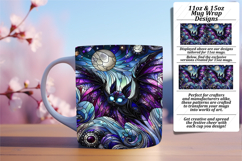 Radiant 15oz Mug Wrap Png Design , Animals Product Image 1