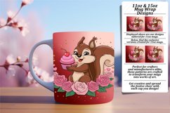 BEAUTIFUL 15oz Mug Wrap PNG , Valentines Product Image 1