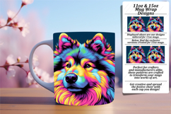 CHARMING 15oz PNG Mug Wrap , Dog Product Image 1