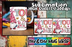 Luminous afternoons 11oz 15oz sublimation wrap, Valenines Product Image 1