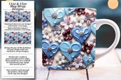Mug Wrap for Valentines: Love in 3D Product Image 1
