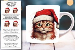 Xmas Feline Cheer Mug Sublimation Product Image 1