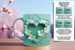 Sweetheart Serenity: 3D Mug Wrap Product Image 1