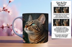 Springtime Cat Magic - Mug Wrap Sublimation Product Image 1