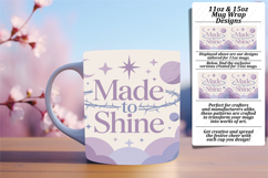 Charming 11oz Mug Wrap Png Design , Religious Product Image 1