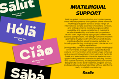 Realic - Bold Round Sans Font Product Image 10