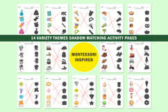 14 Shadow Matching Activity Pages for Toddlers Product Image 11