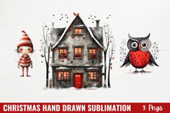Christmas Hand Drawn Style Clipart Product Image 1