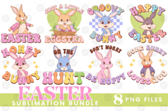 Easter Sublimation PNG Bundle Bunny Chick Farm Hip Hop Joy Product Image 1