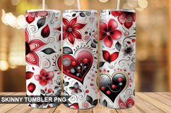 Valentine's Day Tumbler Design | Sublimation Wrap 20 Oz Product Image 1