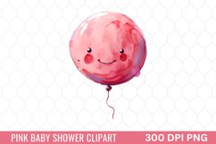 Pink Baby Shower Clipart Product Image 1