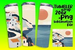 Boho Tumbler Wrap - Modern Minimalist 20oz Product Image 1