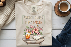 In My Garden PNG, Current Status Funny Summer Sublimation Product Image 9