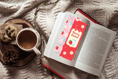 Cute Fruit Floral Bookmark Set,Modern Botanical Flat Vector Product Image 10