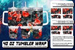 Spring Bloom 3D Floral Tumbler Wrap Product Image 1