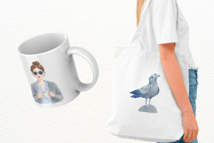 Seaside Morning Ritual Clipart Product Image 3