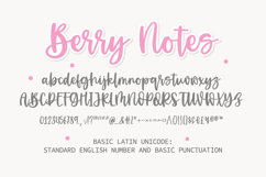 Planberry - A Clean and Cute handwritten font Product Image 10