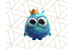 Slime Monster Clipart, Colorful Goo Graphics Png Product Image 2