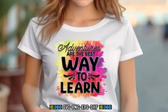 Adventures are the best way to learn PNG Product Image 1