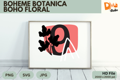 Boheme Botanica Boho Floral Monogram Product Image 1