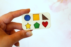 Miniature dollhouse wooden puzzle game digital download shap Product Image 10