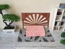 Miniature bed headboard sunrise digital download laser cut Product Image 10