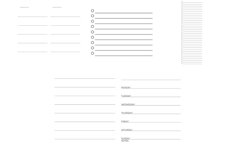 Planner Guide Template Set 2 Procreate Brush Stamps, 25 Product Image 10