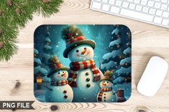 Christmas Snowman Mouse Pad Bundle - Christmas Sublimation Product Image 11
