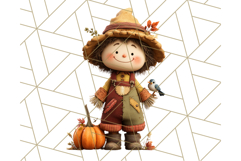 Scarecrow Festival Friends PNG Clipart Product Image 2