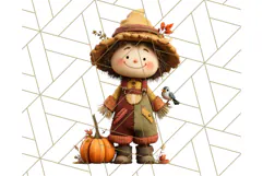 Scarecrow Festival Friends PNG Clipart Product Image 2