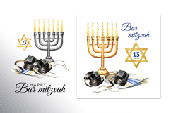 Bar Mitzvah. Watercolor collection Product Image 11
