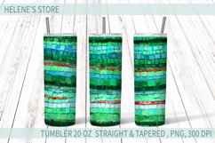 Tumbler Sublimation Bundle | 20oz Skinny Tumbler Wrap Design Product Image 9