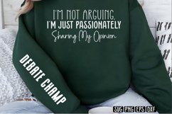 Sarcastic Quotes Sleeve Shirt SVG Bundle, Funny Quotes SVG Product Image 11
