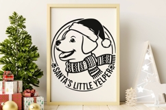 Santa’s Little Yelper Svg, Funny Dog Lover Christmas Svg. Product Image 8