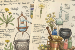 Ephemera Junk Journal Pages Bundle Product Image 8