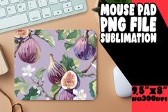 Fruitful Watercolor Mouse Pad Designs PNG Product Image 1