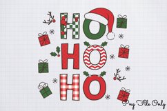 Hohoho Christmas Clipart PNG Product Image 1