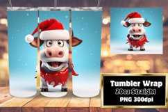 3D Xmas Winter Joy Cartoon Tumbler 20oz Product Image 1