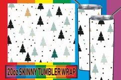 Holiday Elegance Watercolor Tumbler 20oz Product Image 1