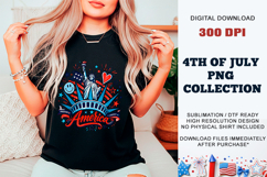 America Liberty Crown PNG | Sublimation DTF Product Image 10