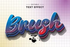 Editable Text Effect for Illustrator. Vector Graphic styles Product Image 1