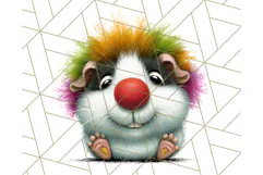Halloween Animals in Costumes Clipart PNG, Cute Pets Art Product Image 2